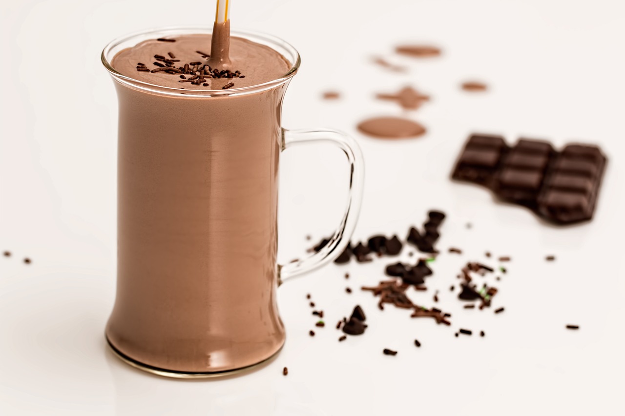 chocolate smoothie, milkshake, refreshing-1058191.jpg